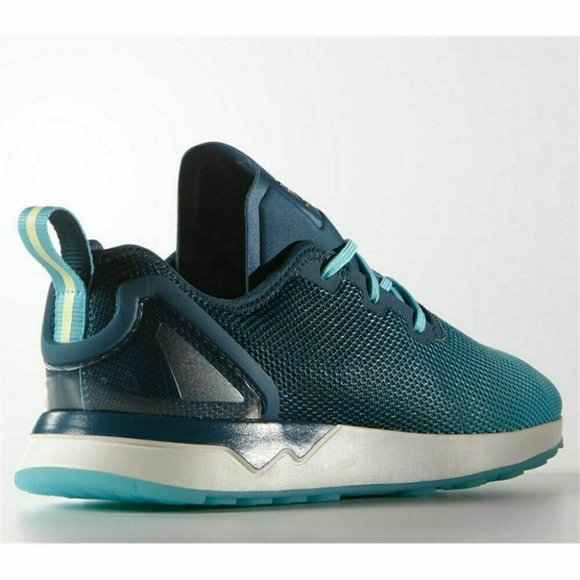 NEW Adidas ZX Flux Adv Asymmetric S79056 blue ombr - Picture 6 of 8